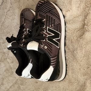 Black and white woman new balance